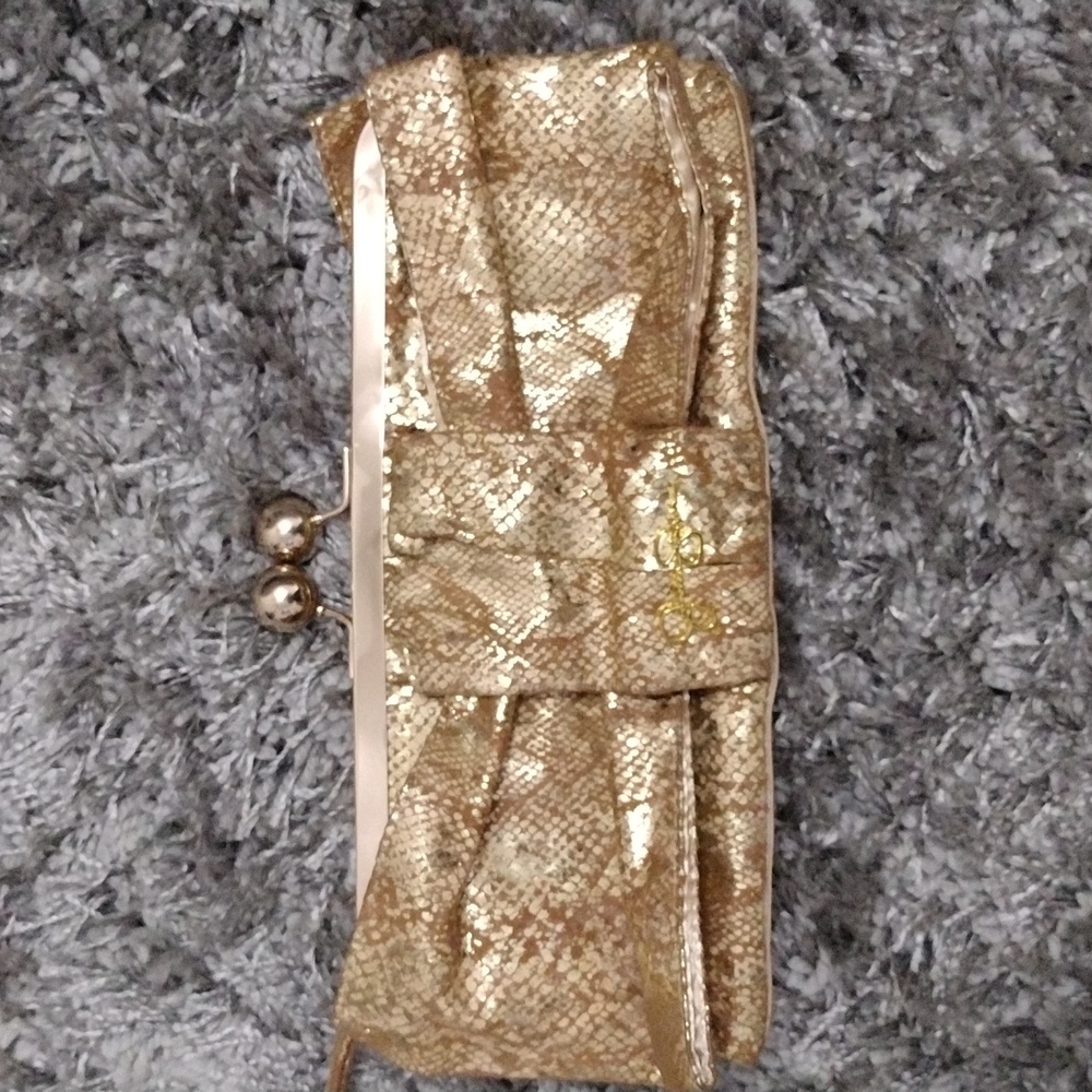 Jessica Simpson Bow Clutch Wristlet